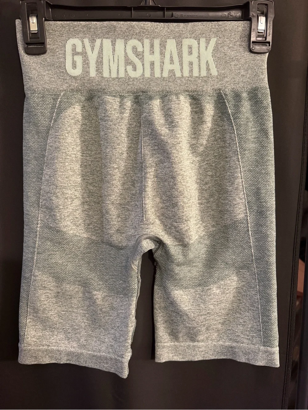 Gymshark women short Gray Seamless Bike Shorts